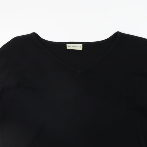 Esence Womens Black   Pullover Jumper Size 16