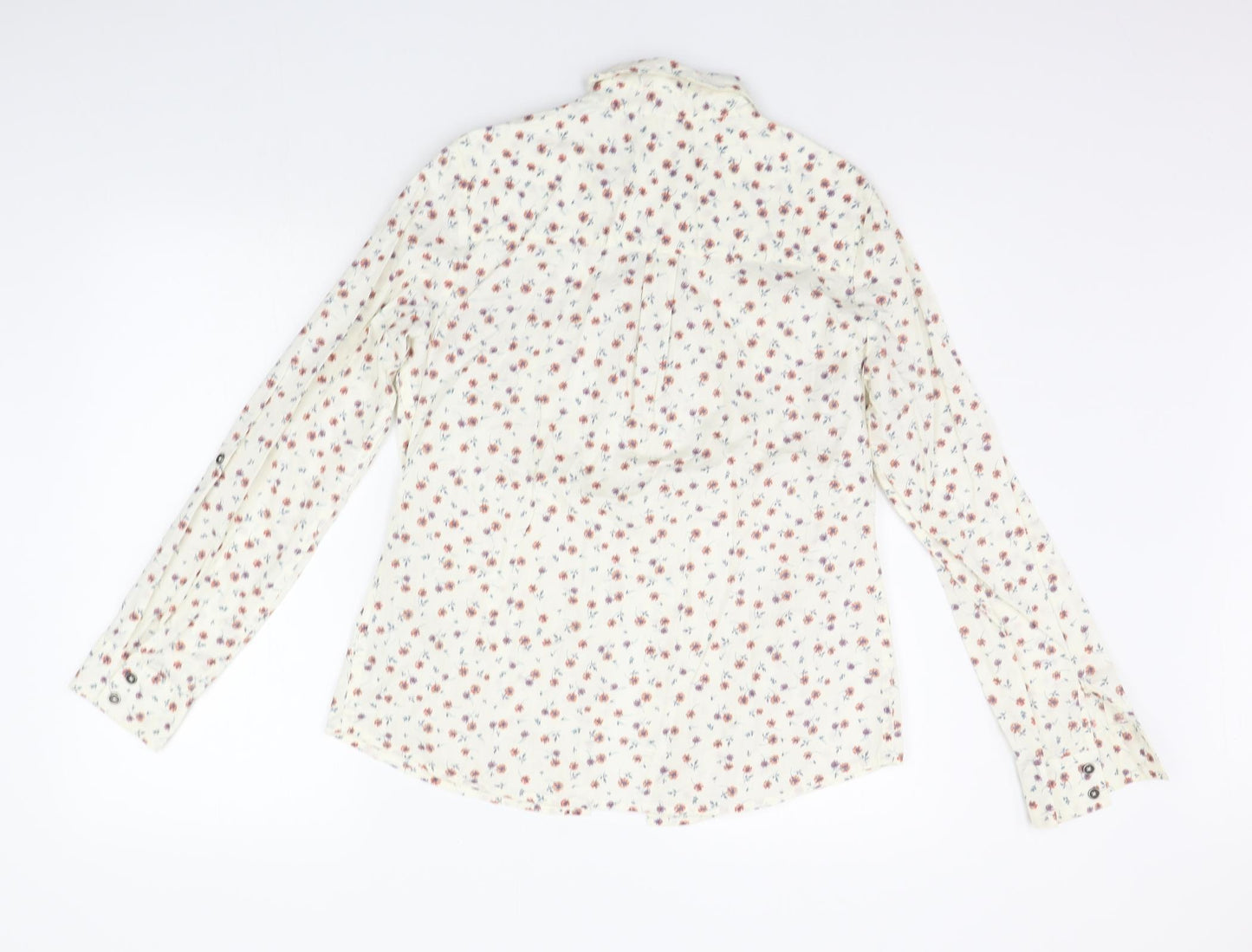 Marks and Spencer Womens Beige Floral  Camisole Button-Up Size 12