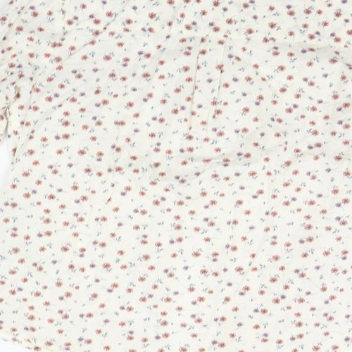 Marks and Spencer Womens Beige Floral  Camisole Button-Up Size 12