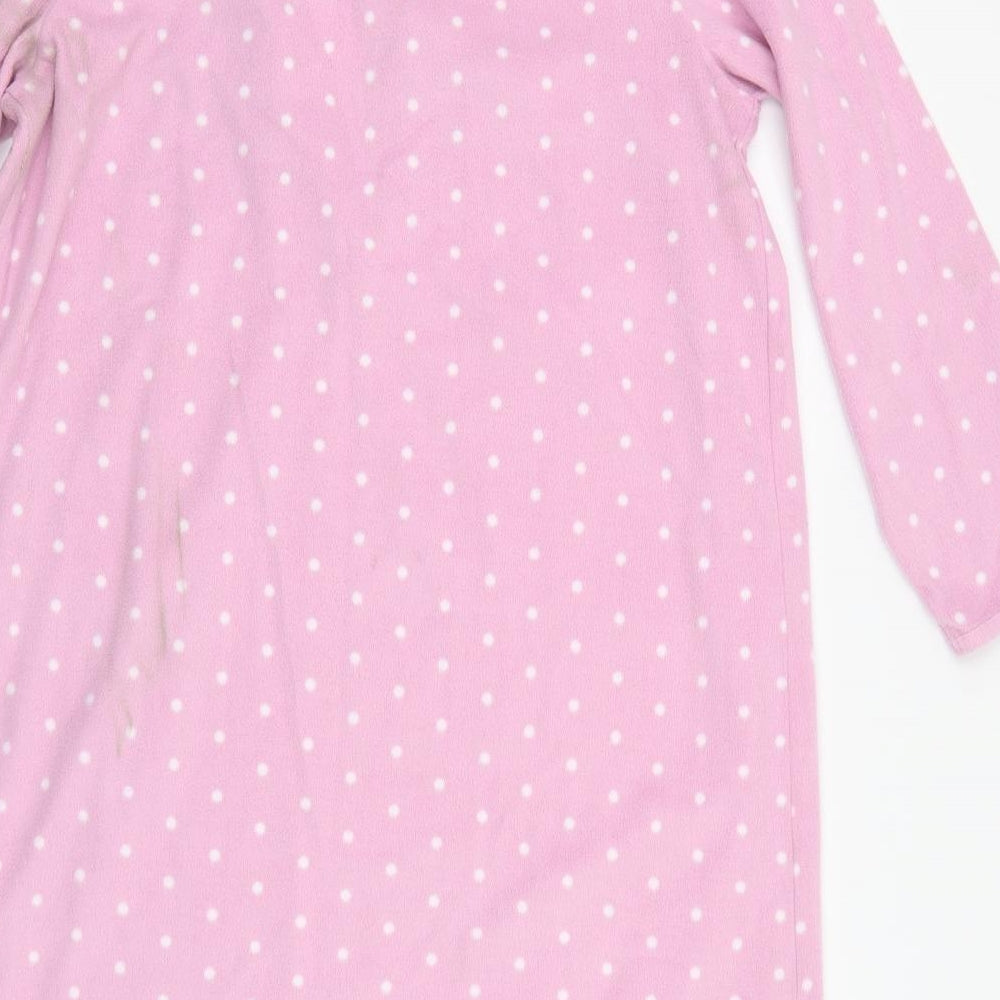 Marks and Spencer Womens Pink Solid  Top Gown Size 16