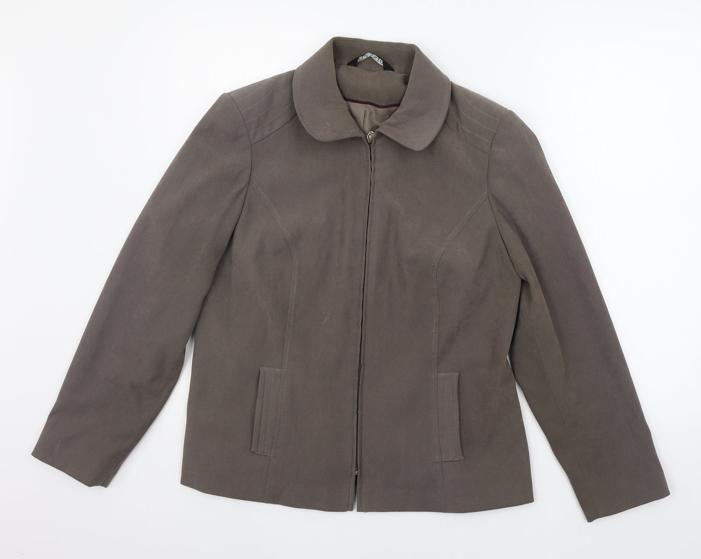 Classic Womens Grey   Jacket Blazer Size 14