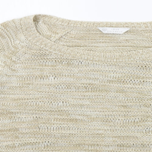 BHS Womens Beige   Pullover Jumper Size 14