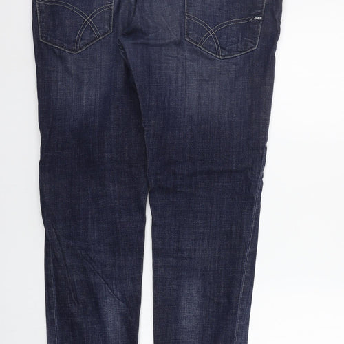 GAS Womens Blue   Straight Jeans Size 38 in L31 in