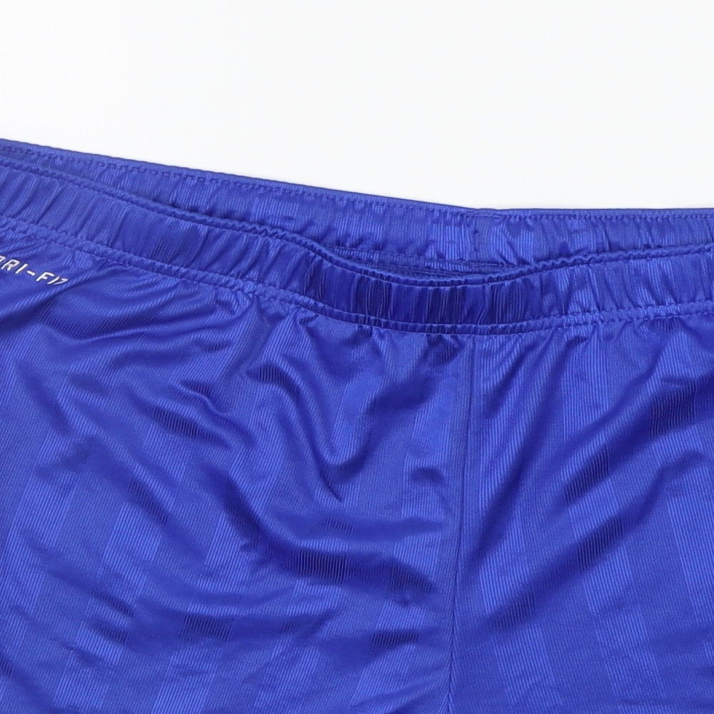 Nike Mens Blue   Sweat Shorts Size XL - Elasticated Waist