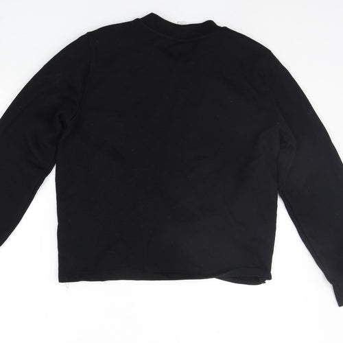 H&M Womens Black   Pullover Jumper Size S