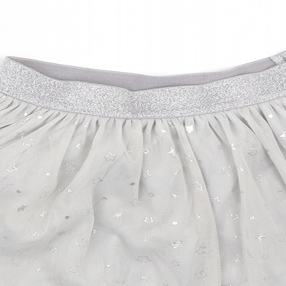 George Girls Grey   Tutu Skirt Size 4-5 Years