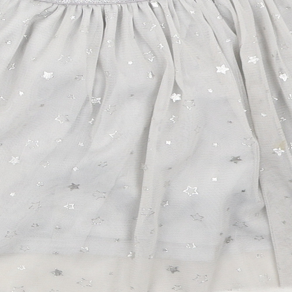 George Girls Grey   Tutu Skirt Size 4-5 Years