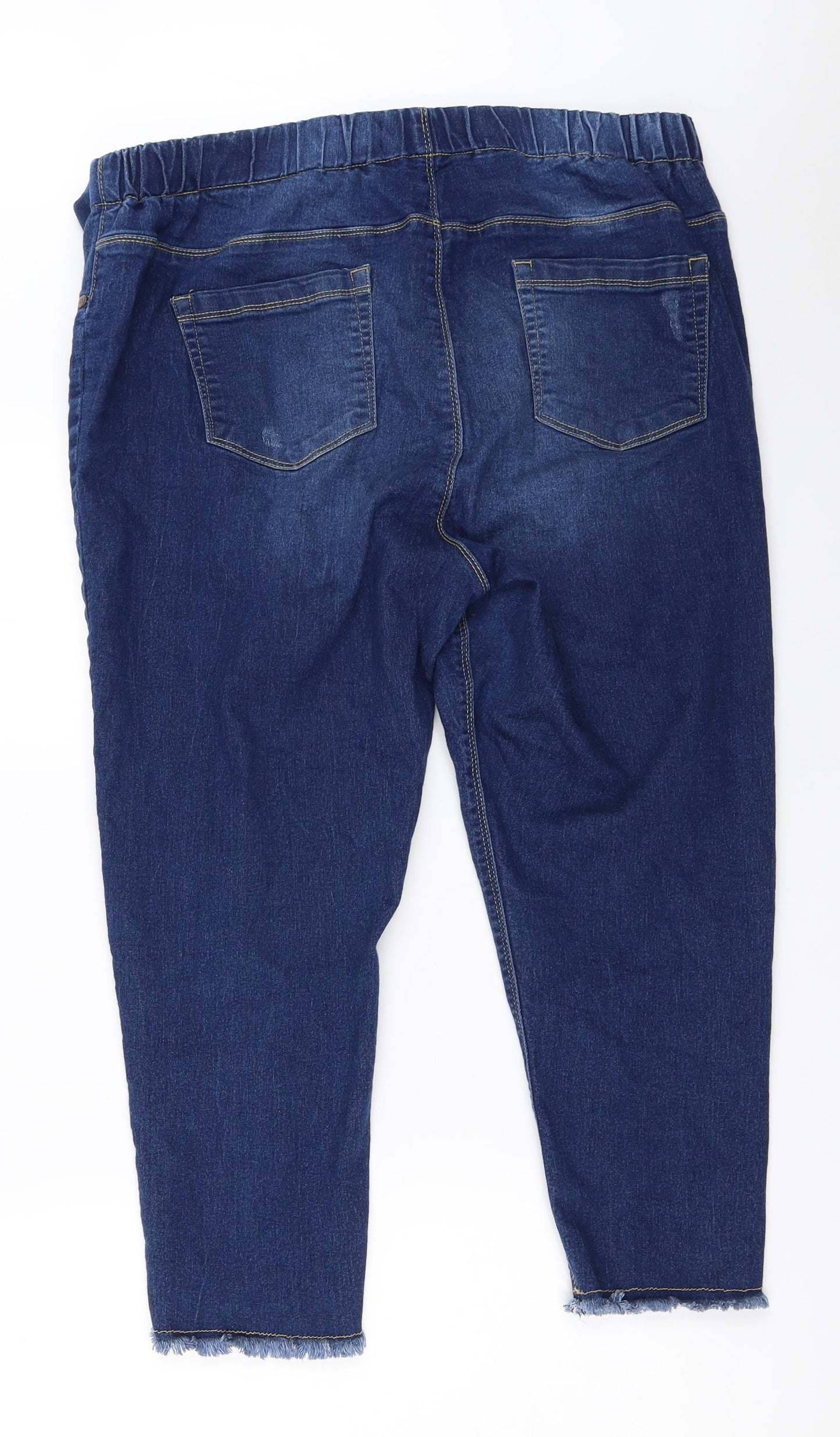 Yours Womens Blue   Jegging Jeans Size 22 L22.5 in