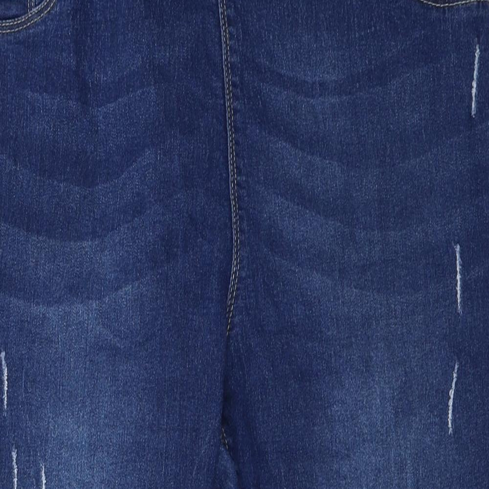 Yours Womens Blue   Jegging Jeans Size 22 L22.5 in