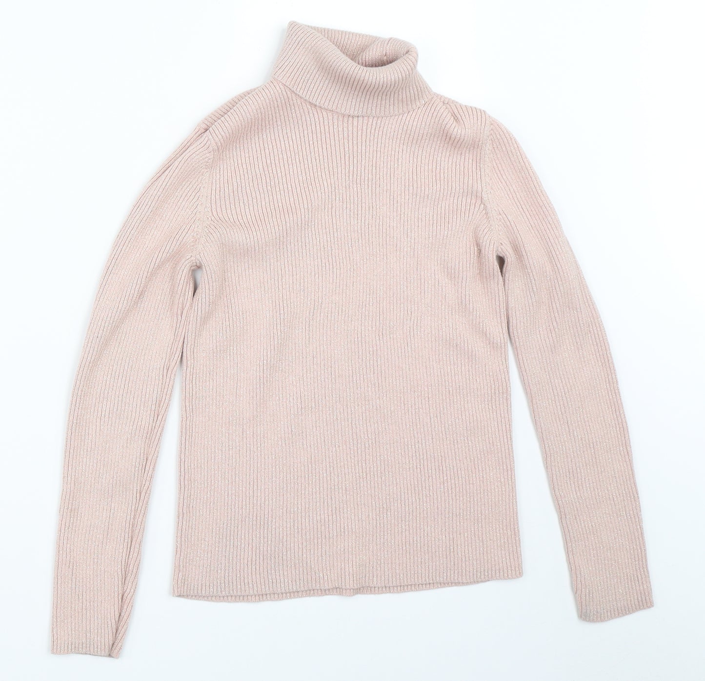F&F Girls Pink   Pullover Jumper Size 12-13 Years