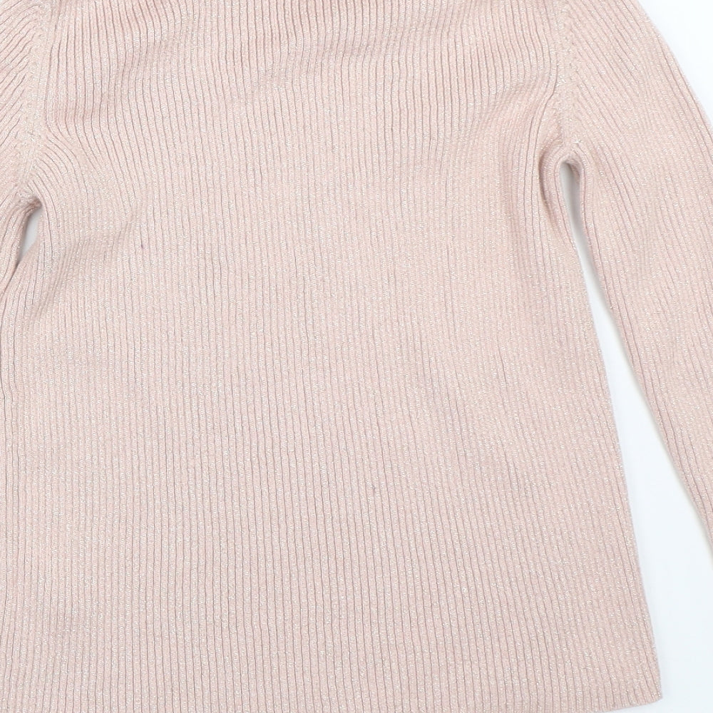 F&F Girls Pink   Pullover Jumper Size 12-13 Years