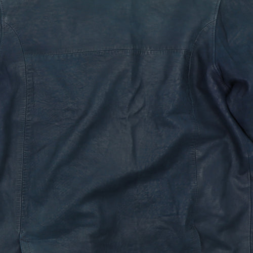 Lakeland Womens Blue   Overcoat Coat Size 14