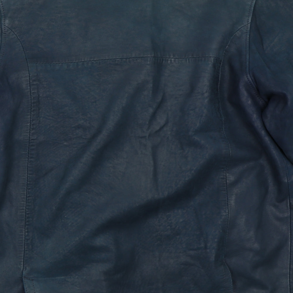Lakeland Womens Blue   Overcoat Coat Size 14