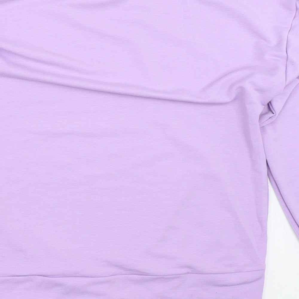 Preworn Womens Purple   Pullover Sweatshirt Size S