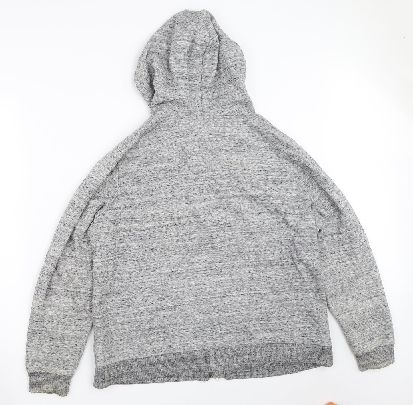 Papaya Womens Grey   Full Zip Hoodie Size L