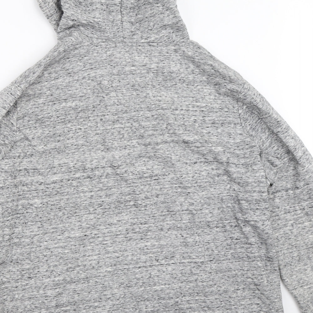 Papaya Womens Grey   Full Zip Hoodie Size L