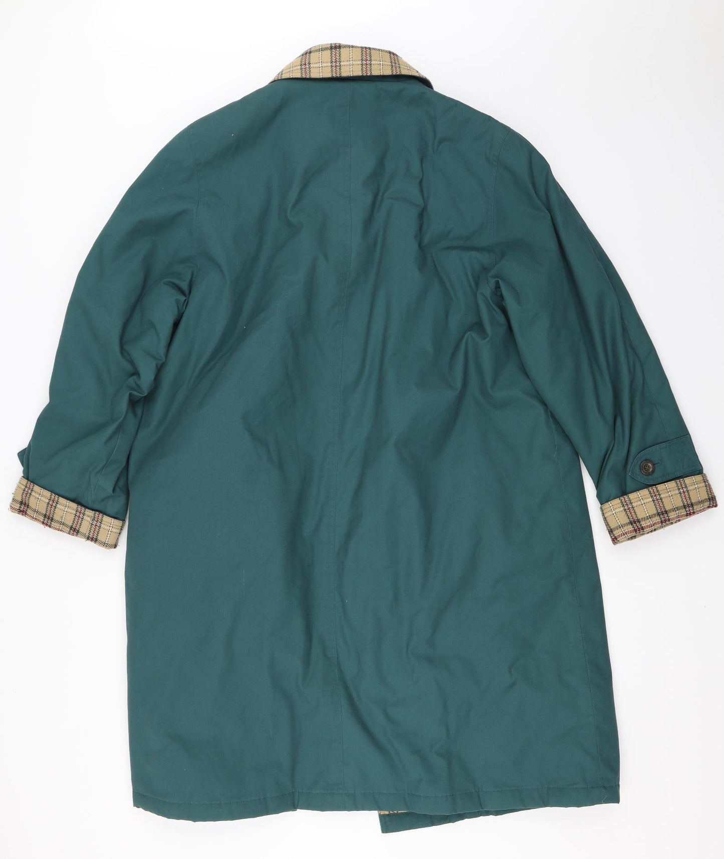 Berkertex Womens Green   Overcoat Coat Size 16