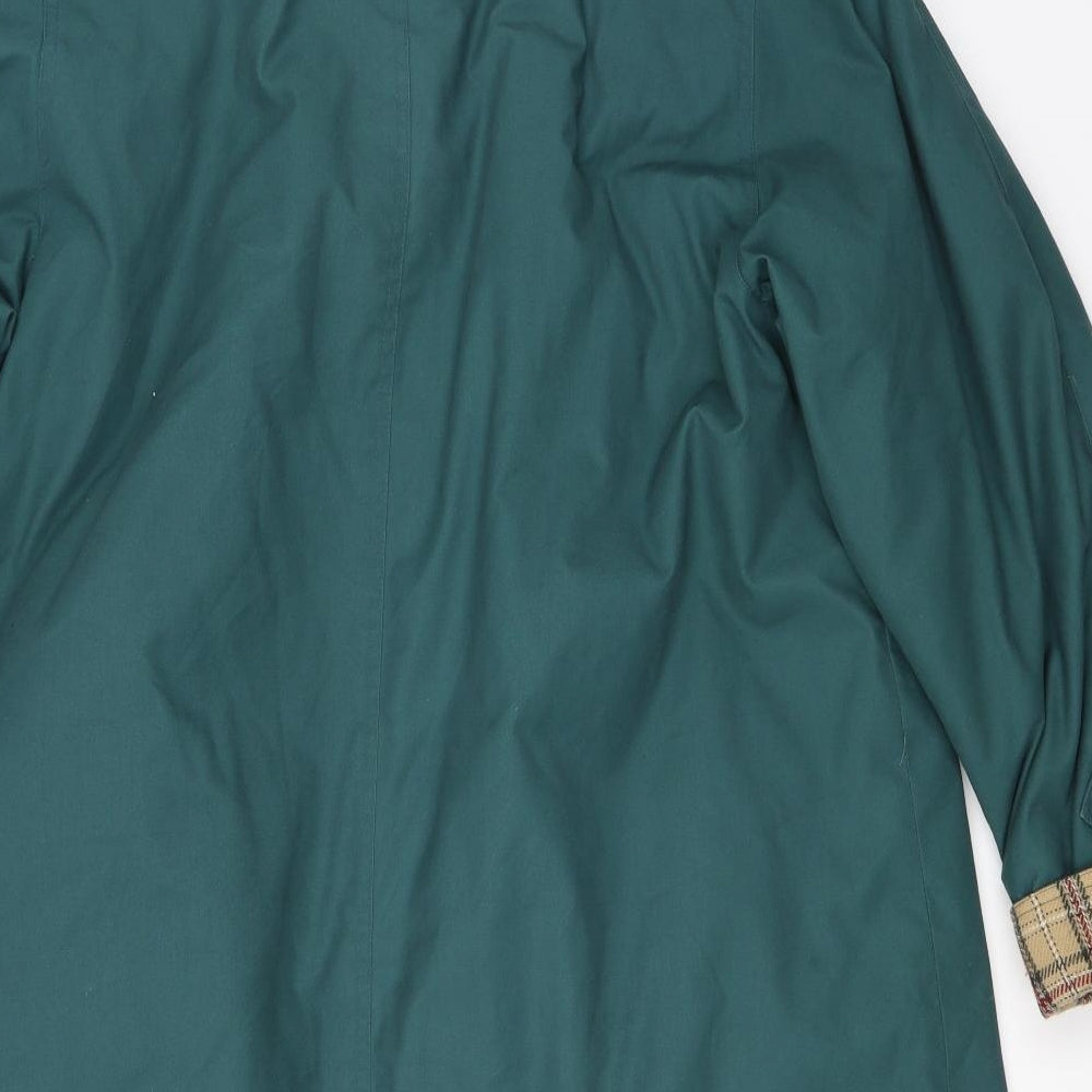 Berkertex Womens Green   Overcoat Coat Size 16