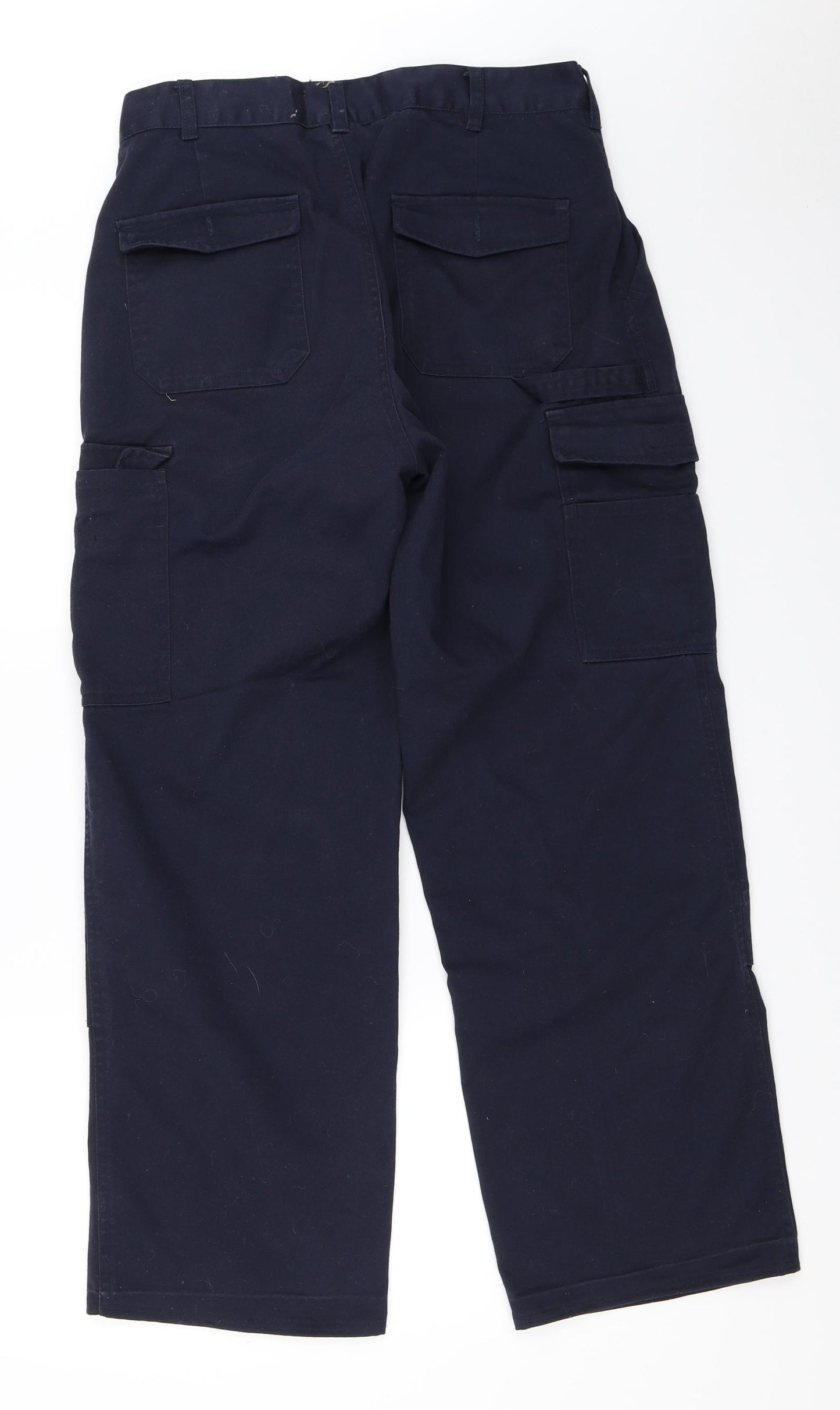 Blue Castle Mens Blue   Trousers  Size 32 in L30 in