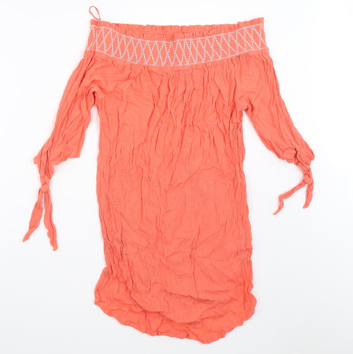 New Look Womens Pink   Basic Blouse Size S