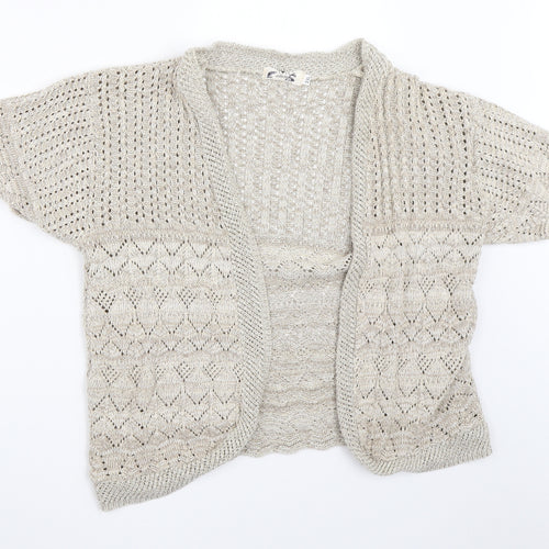 Choice Collection Womens Beige   Cardigan Jumper Size 2XL