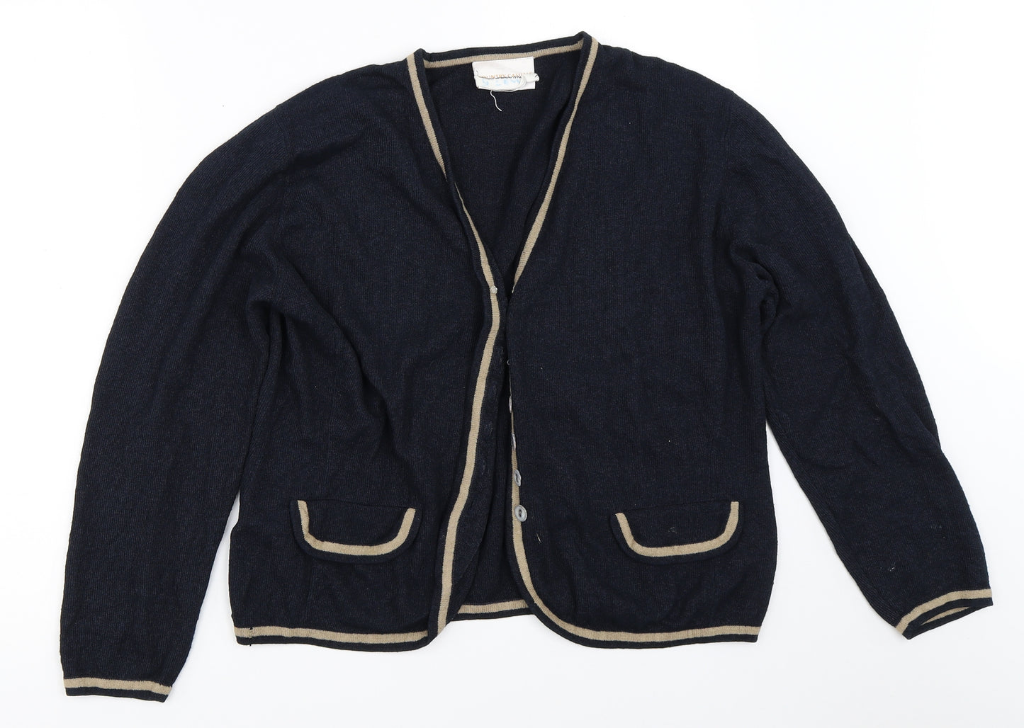 Country Casuals Womens Blue   Cardigan Jumper Size L