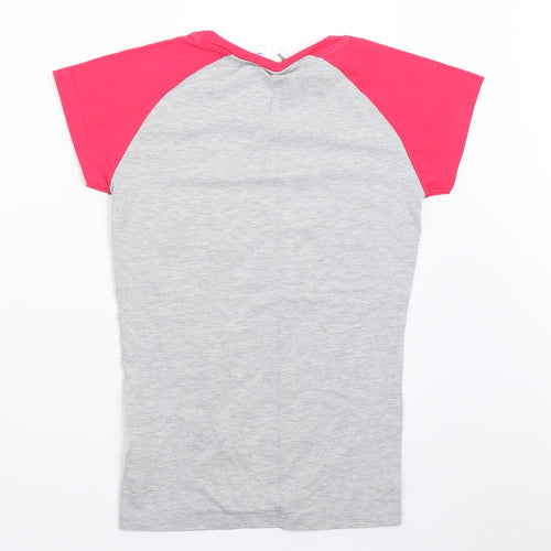 Reebok Girls Grey   Basic T-Shirt Size 14 Years