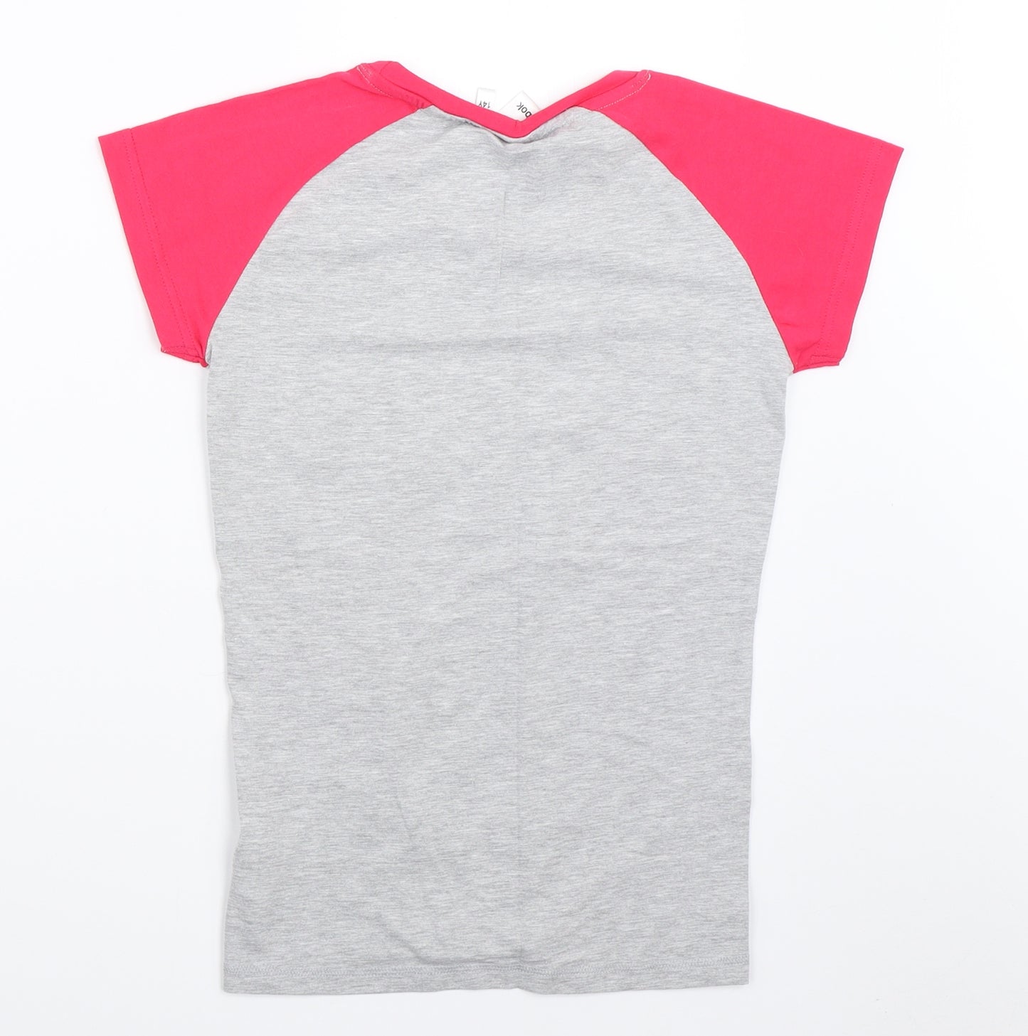 Reebok Girls Grey   Basic T-Shirt Size 14 Years