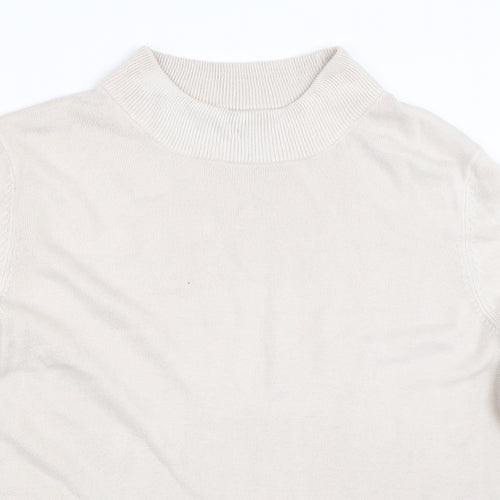 BM Womens Beige   Pullover Jumper Size L