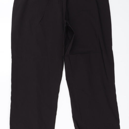 George Womens Black   Capri Trousers Size 12 L24.5 in