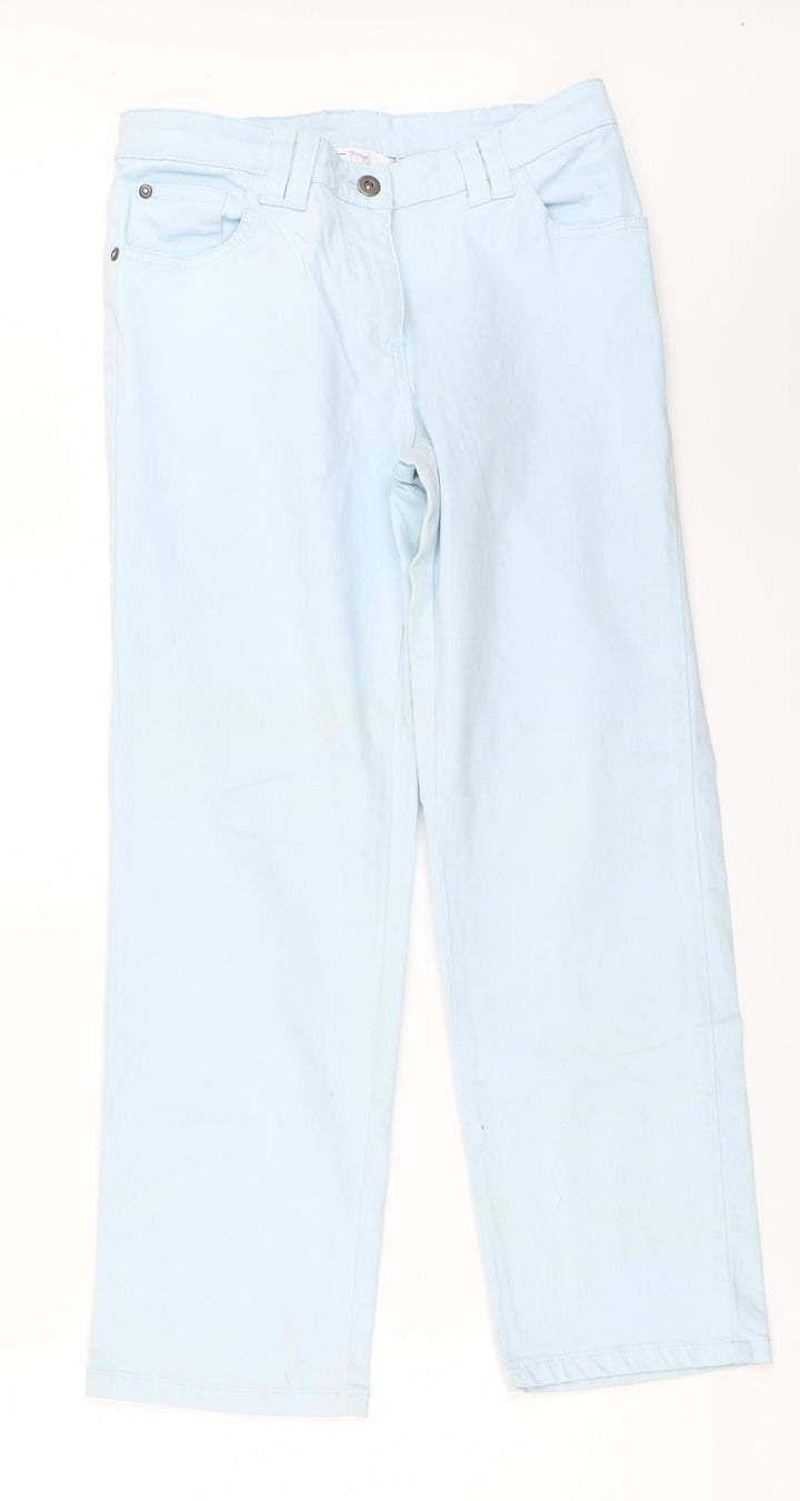 Papaya Womens Blue Straight Jeans Size 10 L26 in