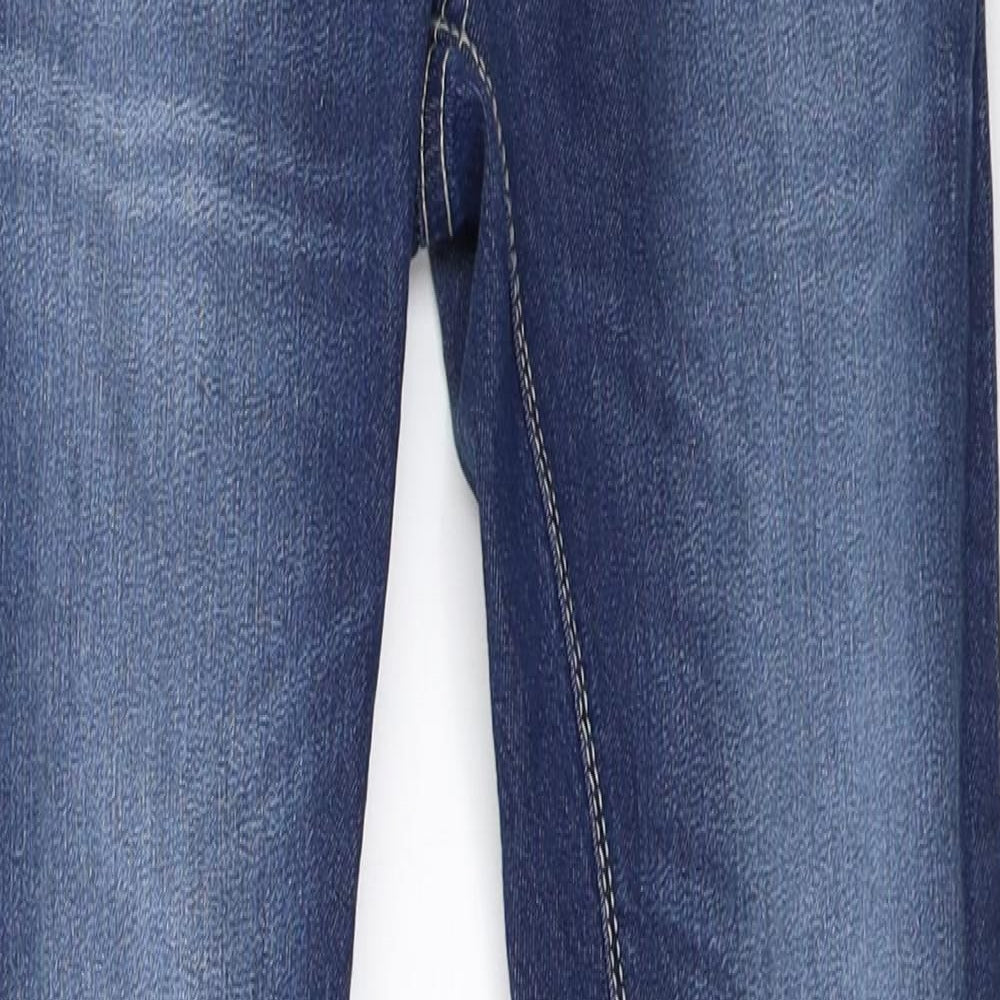 D&D Womens Blue  Denim Skinny Jeans Size 10 L29 in