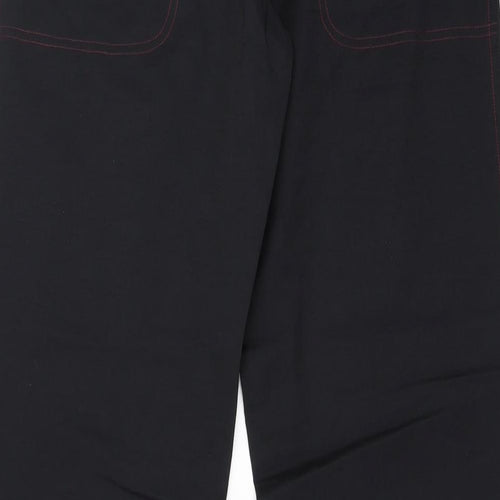 Mo Womens Black   Trousers  Size 12 L31 in