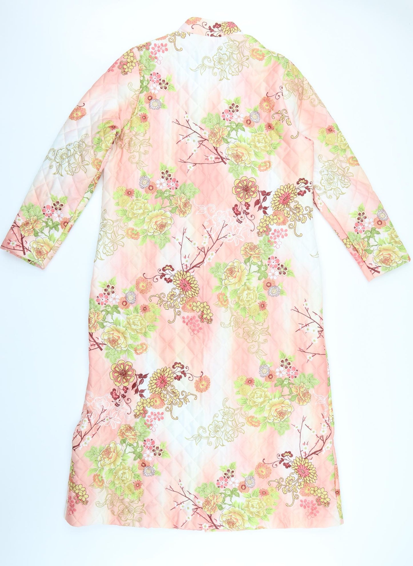 waites Womens Multicoloured Floral  Rain Coat Coat Size 12