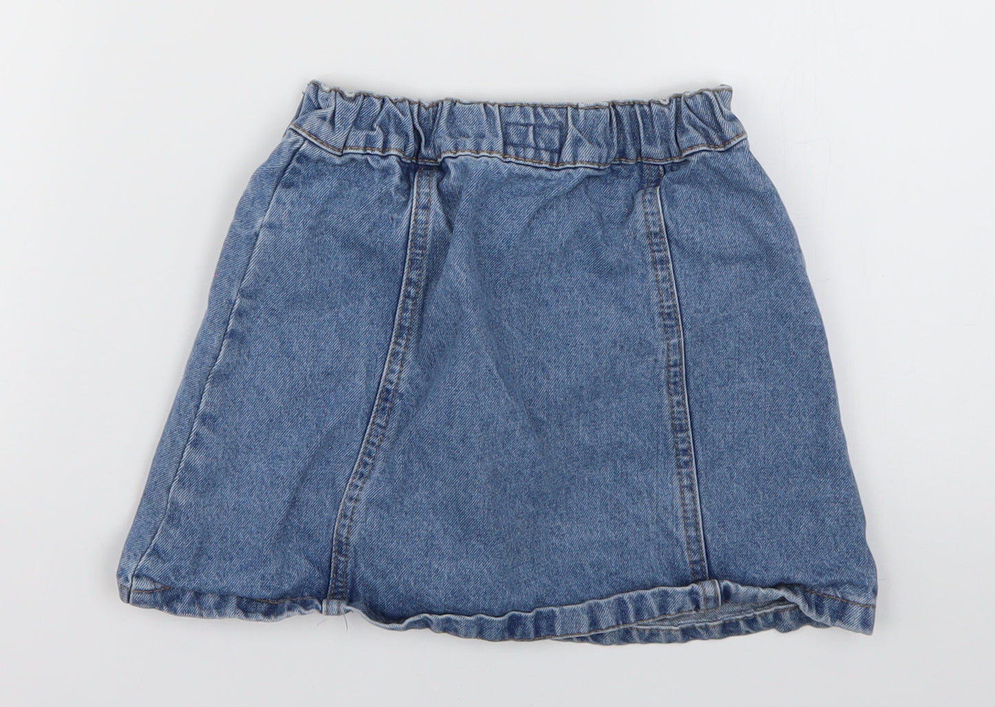 F&F Girls Blue   Mini Skirt Size 7-8 Years