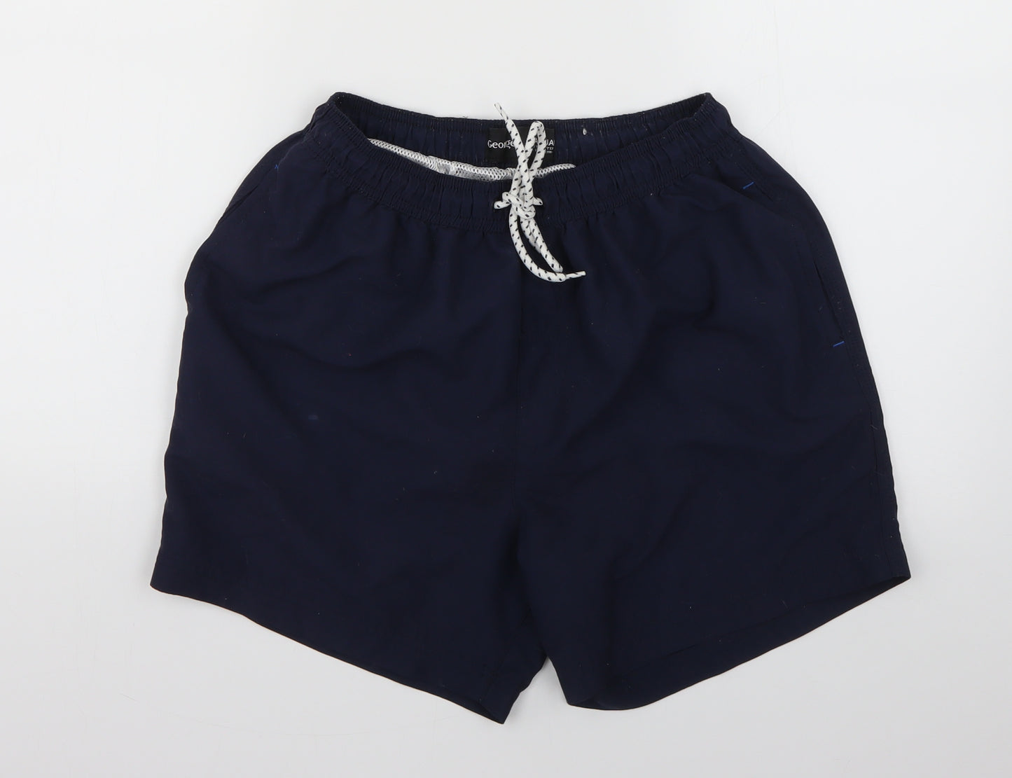 George Mens Blue   Sweat Shorts Size S