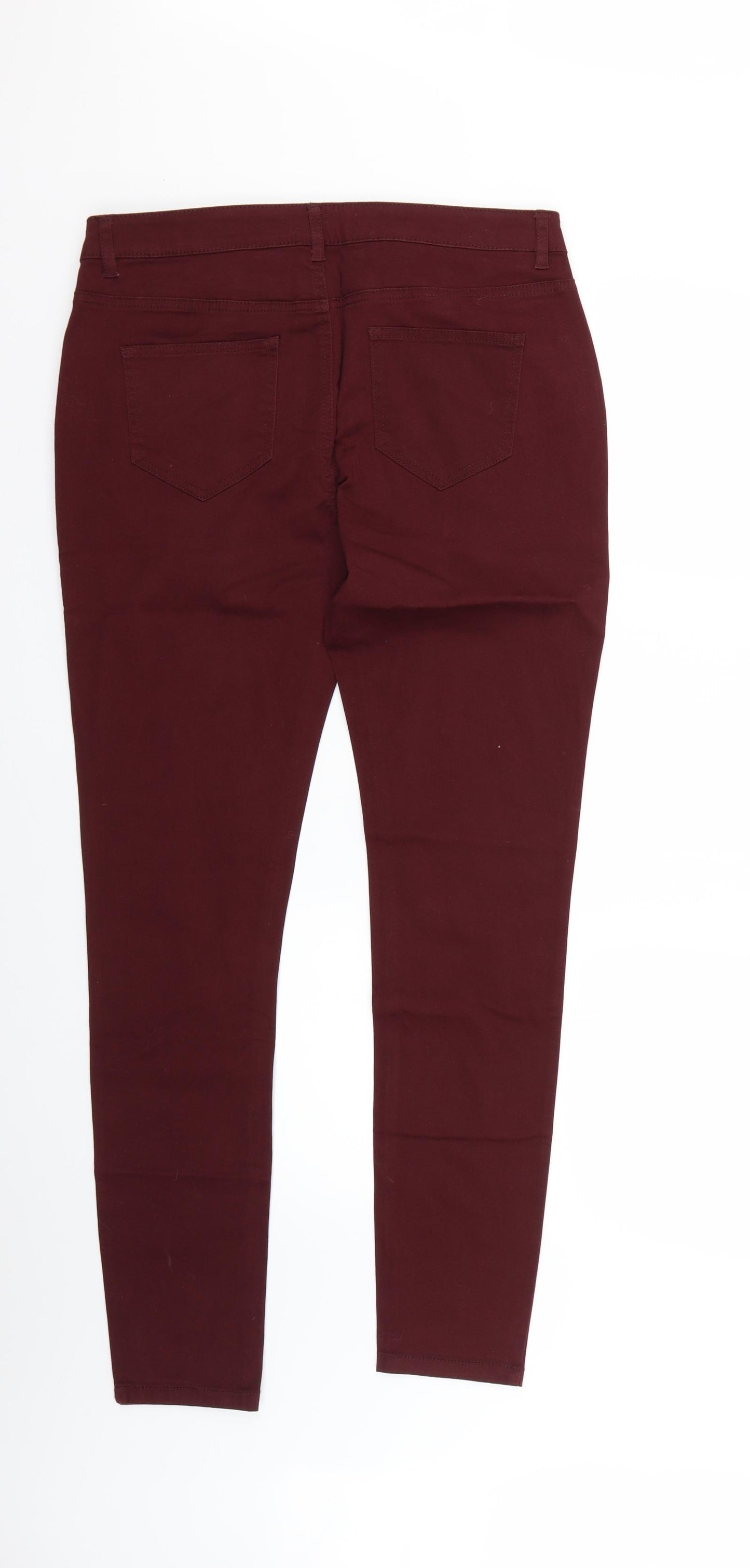 Primark Womens Red   Mom Jeans Size 12 L29 in