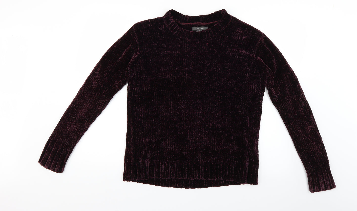 Primark Womens Purple   Pullover Jumper Size 6