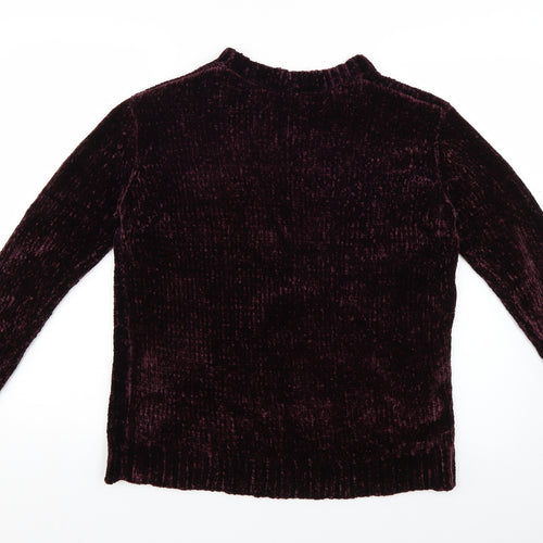 Primark Womens Purple   Pullover Jumper Size 6