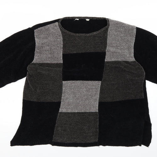 Preworn Womens Black   Pullover Jumper Size S