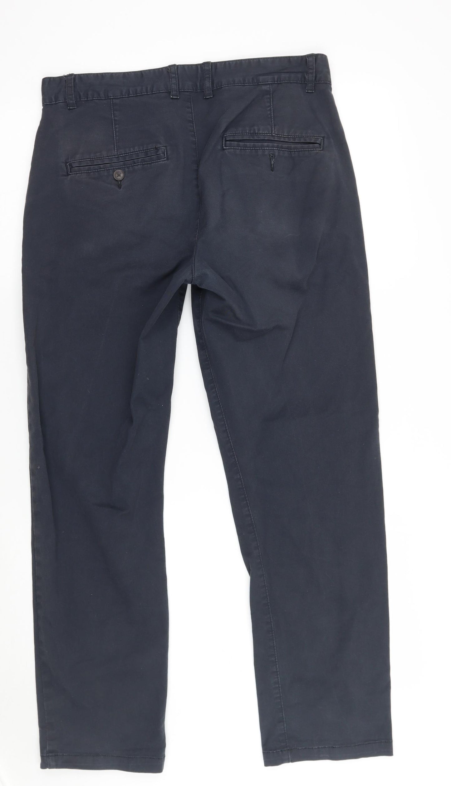 ACW 85 Mens Black   Chino Trousers Size 32 L29 in