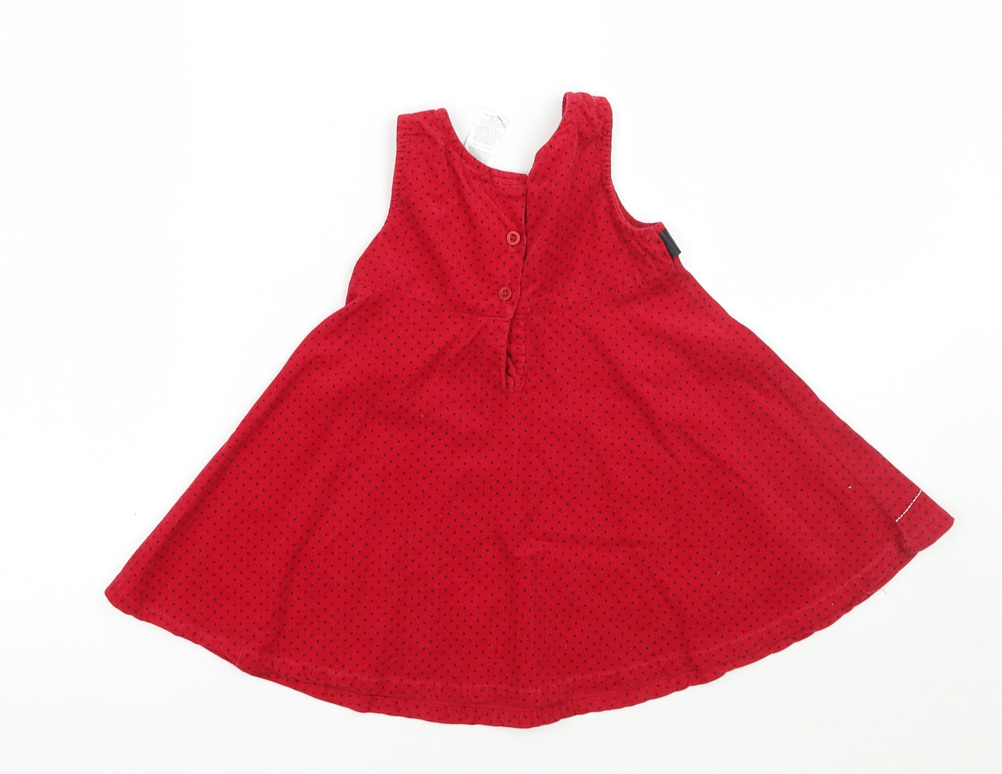 Blueberi Boulevard Girls Red Polka Dot  A-Line  Size 24 Months