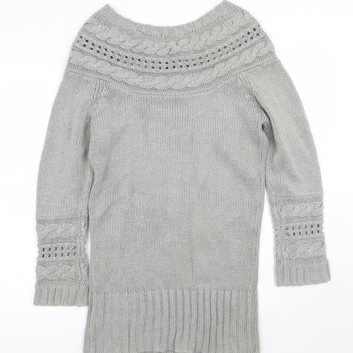 Primark Womens Grey   Pullover Jumper Size 12