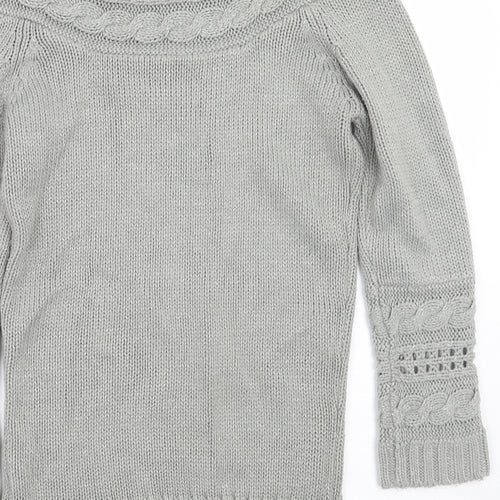 Primark Womens Grey   Pullover Jumper Size 12