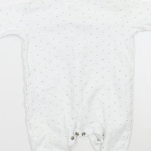 NEXT Baby White Geometric  Babygrow One-Piece Size Newborn