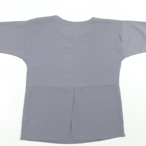 F&F Womens Grey   Basic T-Shirt Size 12