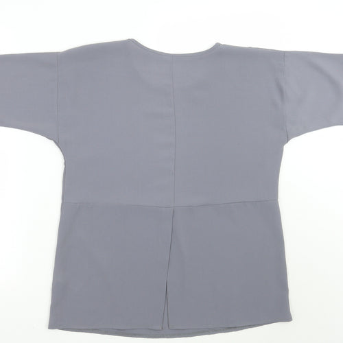 F&F Womens Grey   Basic T-Shirt Size 12