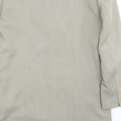 Compliments Womens Green   Jacket Suit Jacket Size 14