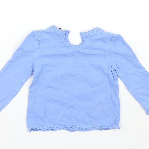George Girls Purple   Basic T-Shirt Size 12-18 Months