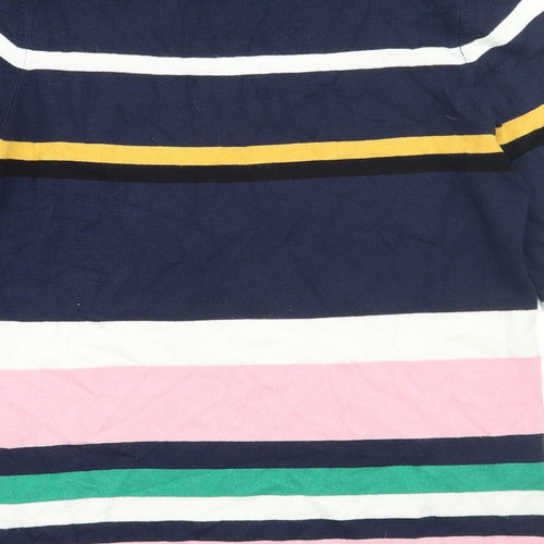 F&F Womens Blue Striped  Pullover Jumper Size 6